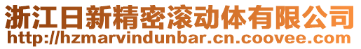 浙江日新精密滾動體有限公司