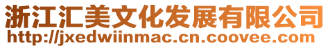 浙江匯美文化發展有限公司