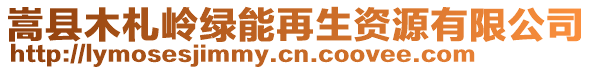 嵩縣木札嶺綠能再生資源有限公司