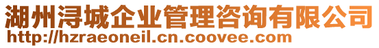 湖州潯城企業(yè)管理咨詢有限公司