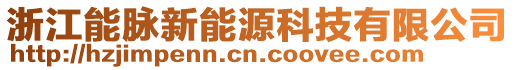 浙江能脈新能源科技有限公司