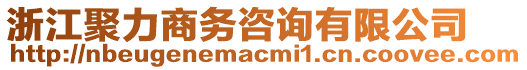 浙江聚力商務(wù)咨詢有限公司