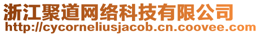 浙江聚道網(wǎng)絡(luò)科技有限公司