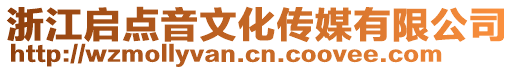 浙江啟點音文化傳媒有限公司