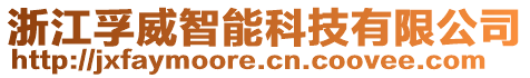 浙江孚威智能科技有限公司