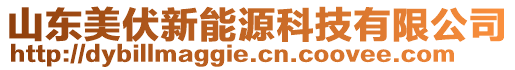 山東美伏新能源科技有限公司