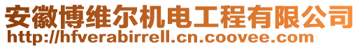 安徽博維爾機(jī)電工程有限公司