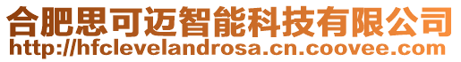 合肥思可邁智能科技有限公司