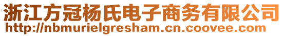 浙江方冠楊氏電子商務(wù)有限公司