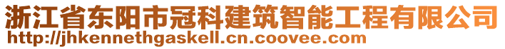 浙江省東陽市冠科建筑智能工程有限公司