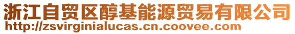 浙江自貿區醇基能源貿易有限公司
