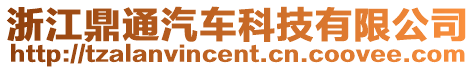 浙江鼎通汽車科技有限公司