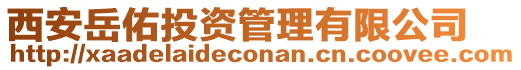 西安岳佑投資管理有限公司