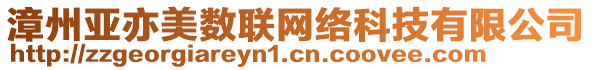 漳州亞亦美數(shù)聯(lián)網(wǎng)絡(luò)科技有限公司