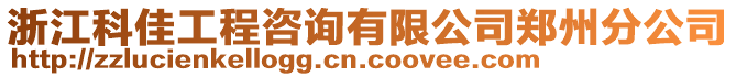 浙江科佳工程咨詢有限公司鄭州分公司