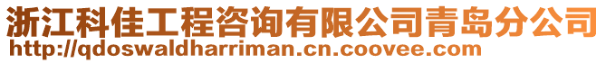 浙江科佳工程咨詢有限公司青島分公司