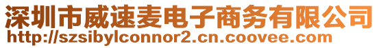 深圳市威速麥電子商務(wù)有限公司