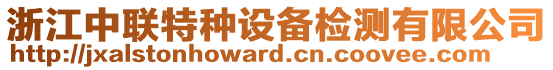 浙江中聯(lián)特種設(shè)備檢測有限公司