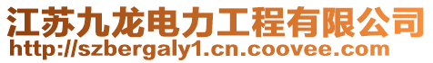 江蘇九龍電力工程有限公司