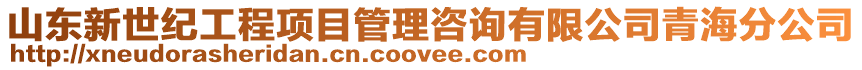 山東新世紀工程項目管理咨詢有限公司青海分公司