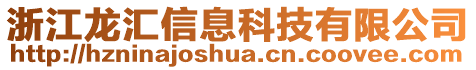 浙江龍匯信息科技有限公司