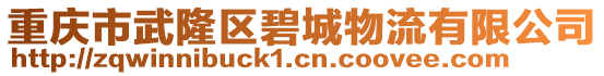 重慶市武隆區(qū)碧城物流有限公司