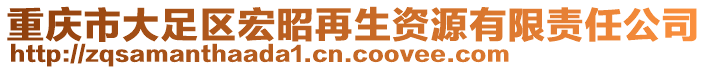 重慶市大足區宏昭再生資源有限責任公司