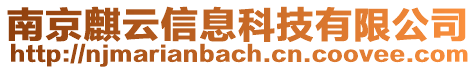 南京麒云信息科技有限公司