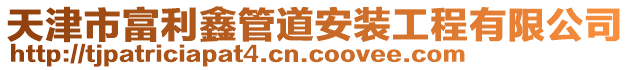 天津市富利鑫管道安裝工程有限公司