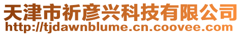 天津市祈彥興科技有限公司