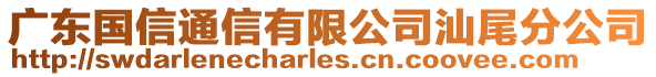 廣東國(guó)信通信有限公司汕尾分公司