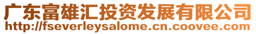 廣東富雄匯投資發(fā)展有限公司