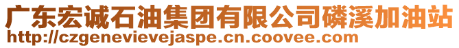 廣東宏誠石油集團(tuán)有限公司磷溪加油站