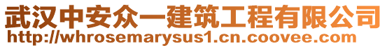 武漢中安眾一建筑工程有限公司