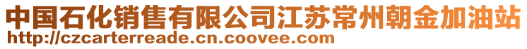 中國石化銷售有限公司江蘇常州朝金加油站