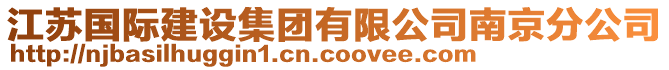 江蘇國際建設(shè)集團有限公司南京分公司