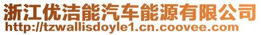 浙江優(yōu)潔能汽車能源有限公司