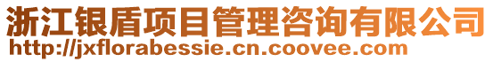 浙江銀盾項目管理咨詢有限公司