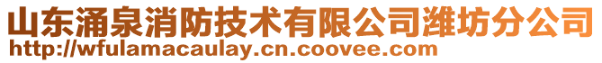 山東涌泉消防技術(shù)有限公司濰坊分公司