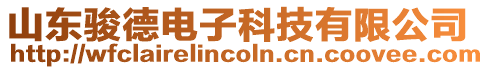 山東駿德電子科技有限公司