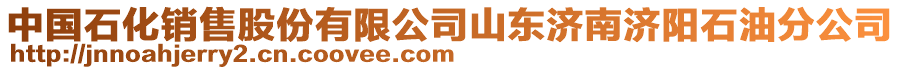 中國(guó)石化銷售股份有限公司山東濟(jì)南濟(jì)陽(yáng)石油分公司
