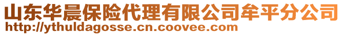 山東華晨保險代理有限公司牟平分公司