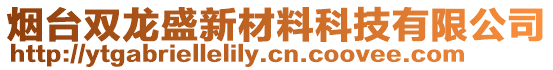 煙臺雙龍盛新材料科技有限公司