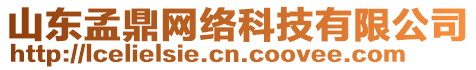 山東孟鼎網(wǎng)絡(luò)科技有限公司