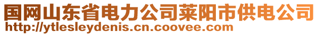 國(guó)網(wǎng)山東省電力公司萊陽(yáng)市供電公司