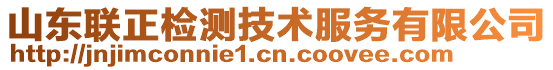 山東聯(lián)正檢測(cè)技術(shù)服務(wù)有限公司