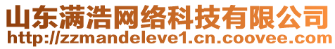 山東滿浩網(wǎng)絡(luò)科技有限公司