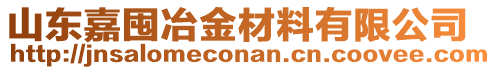 山東嘉囤冶金材料有限公司