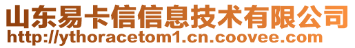 山东易卡信信息技术有限公司