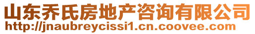 山東喬氏房地產(chǎn)咨詢有限公司